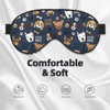 Cute Dog Sleep Mask Breathable Soft Eye Mask for Sleep