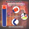 BOROLA 100 Round Suction Cup Sponge Darts Compatible with Toy