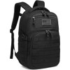Wotony Military tactical backpack, backpack for men black small tactical