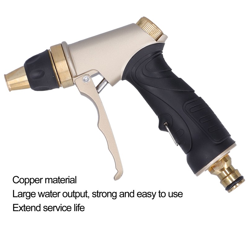 High Pressure Water Spray Gun Portable Watering Nozzle Car Washing