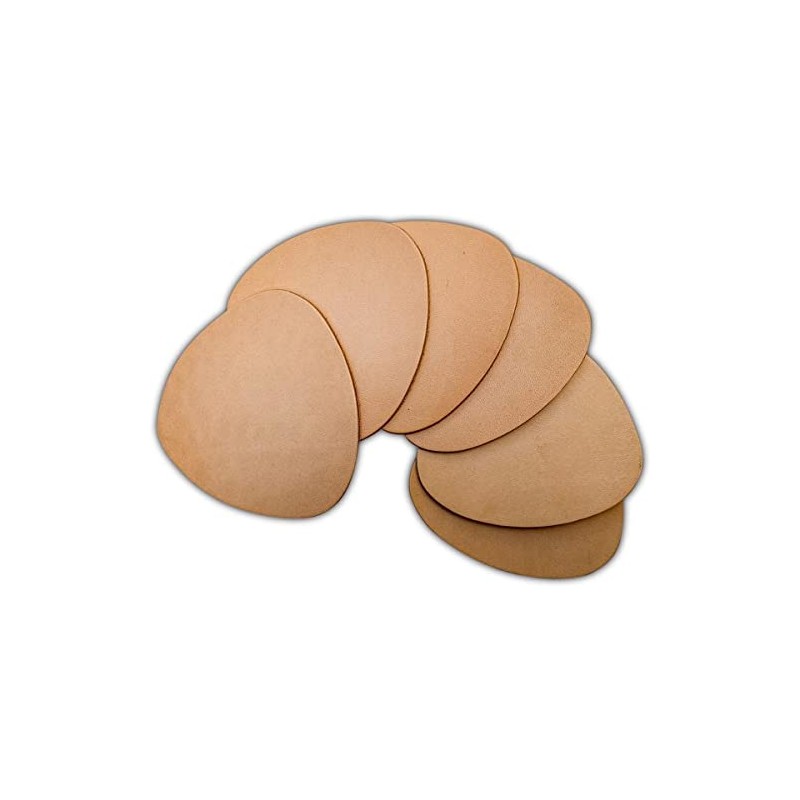 Brute Strength - Full grain leather coasters - Natural -