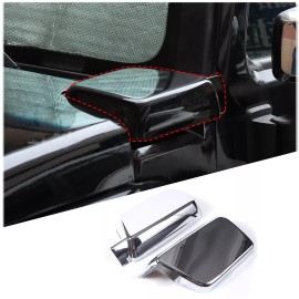 necar2020 ABS Silver Car Hood Side Air Intake Cover Accessories Trim For Hummer H3 2005-09