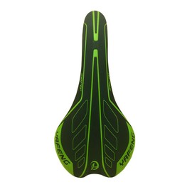 VOANZO Comfortable Mountain Bike Saddle Touring Saddle Trekking Road Bike Bicycle Seat City Bicycle Saddle (Green)