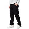Match Men's Wild Cargo Pants(Black,38)