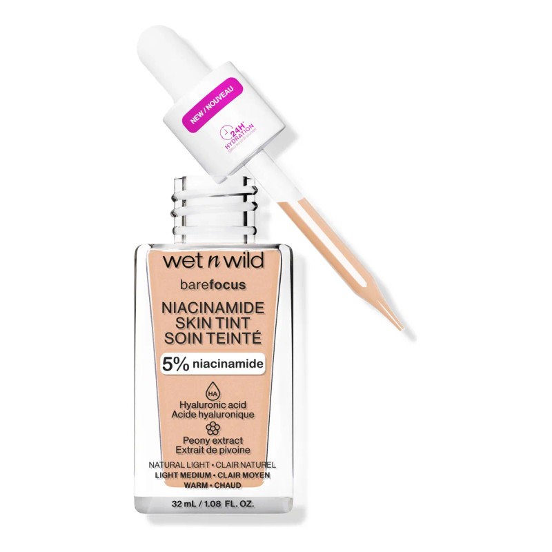 Wet n Wild Base de Maquillaje Serum Bare Focus Niacinamide