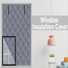 Winter Insulated Window Covers, 3 Layer Thermal Window Cover for
