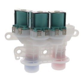 Edgewater Parts W11220230, AP6329544, PS12349461 Water Valve Compatible With Whirlpool Washer (Fits Models: 110, 7MW, WTW And More)