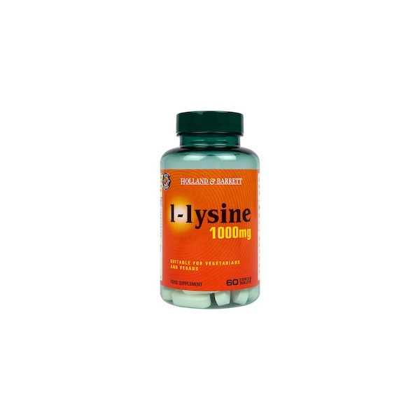 Holland & Barrett L-Lysine 60 Tablets 1000mg