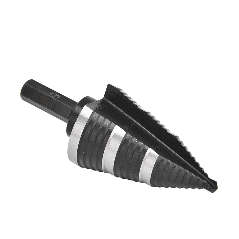 3/16 to 1‑3/8in Step Drill M2 High Speed Steel Nitrided
