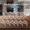 KarDoL 12pcs Blind Valance Clips, Window Blind Clips 2 Inch