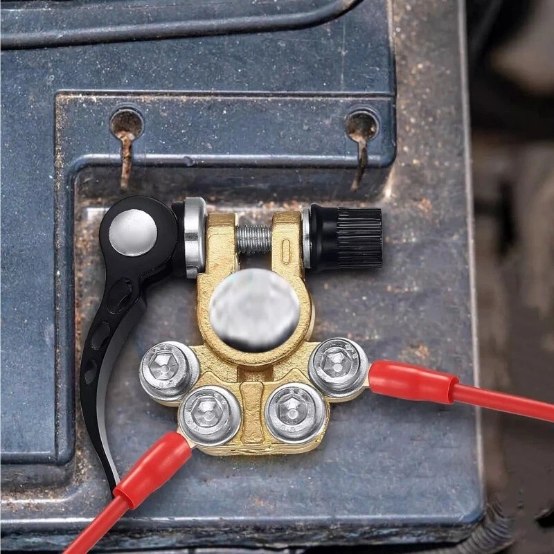 Unbranded Car Battery Terminal Connectors Clamp Brass Quick Release Disconnect