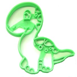 BRACHIOSAURUS DINOSAUR DINO LONG NECK PLANT EATING JURASSIC COOKIE CUTTER MADE IN USA PR2339