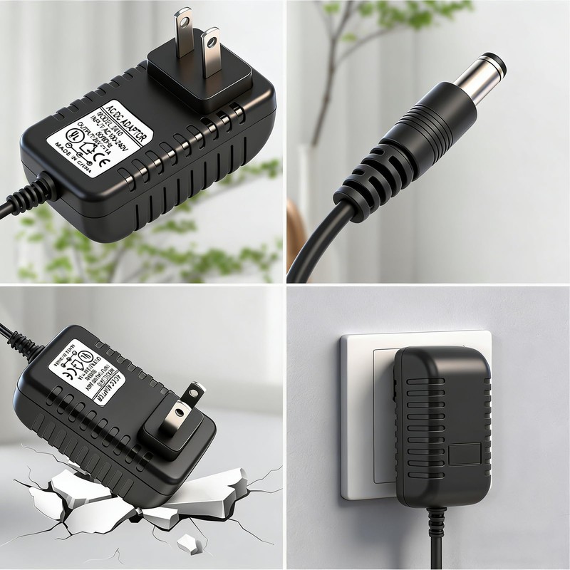 24V 1A Power Supply, AC to DC Adapter 5.5mm x