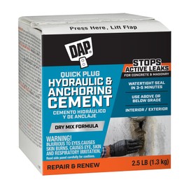 DAP Quick Plug Hydraulic Cement, 2.5 Lb (7079814084)