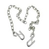 SOUTHWEST WHEEL 1/4" x 60" Trailer Safety Chain w/S-Hooks &