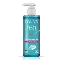 Limpiador Facial POND'S Hydra Active Gel | Con Ácido Hialurónico | Para Todo Tipo de Piel 200 ml