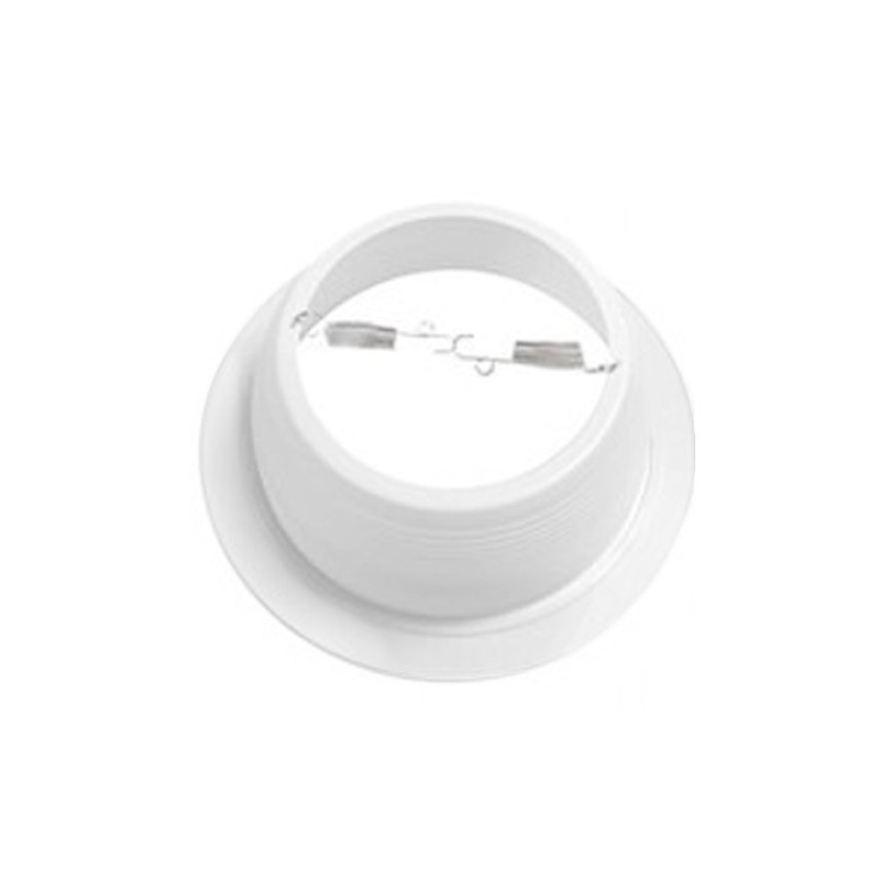 12 Pack - 6" Inch White Baffle Recessed Can Light
