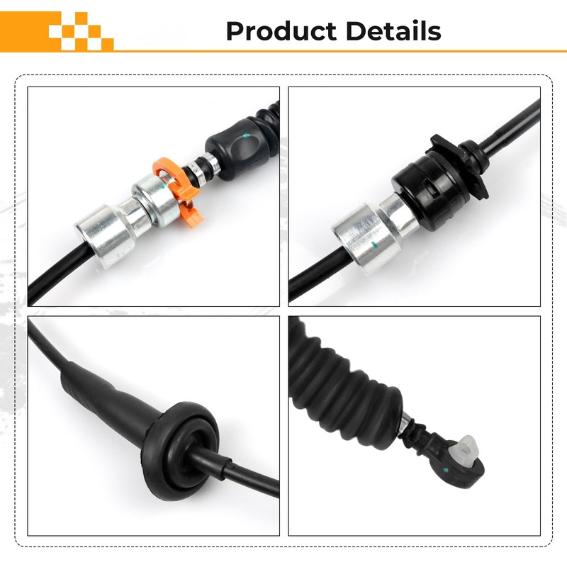 QBselecar Transfer Case Shift Cable Compatible with Jeep Wrangler JK