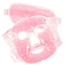 Totority Cooling Gel Face and Eye Mask Set for Men and Women Reusable Cold Therapy Mask Soft Backing for Relaxation and Skin Care