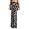 Urban CoCo Women's Stylish Spandex Comfy Fold-Over Flare Long Maxi