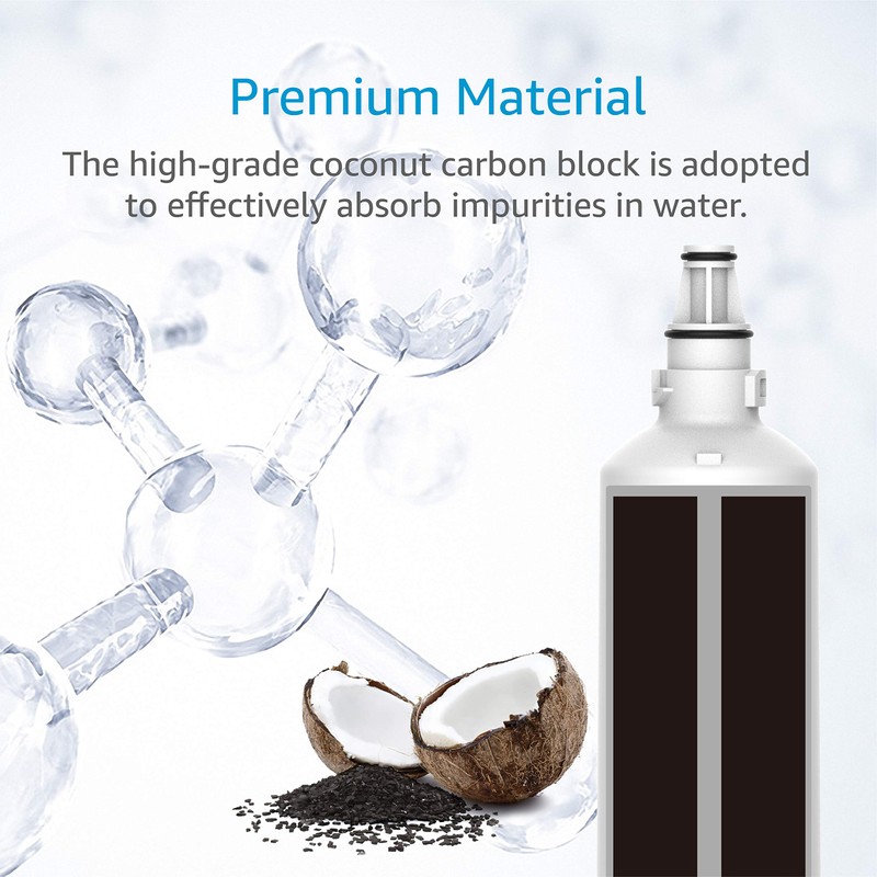 AQUACREST Replacement 7012333 Refrigerator Ice Maker Water Filter, Compatible with