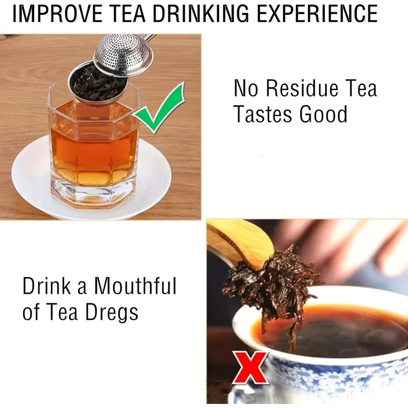 2 pcs Baker's Dusting Wand for Baking, Long Handle Tea