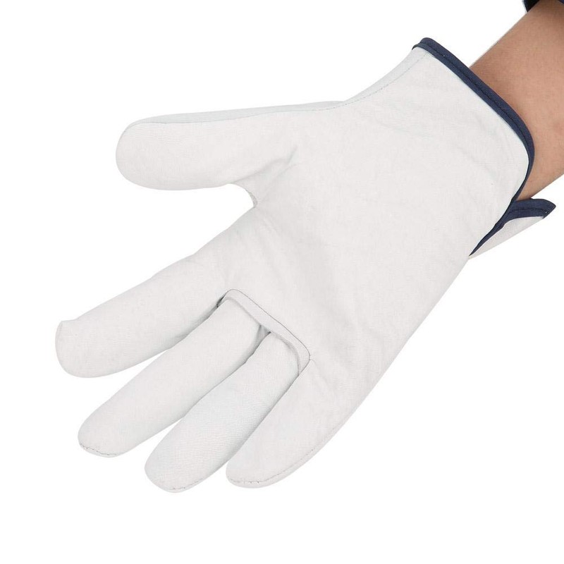Welding Gloves, Super Soft Fire Resistant Grain Sheepskin Gloves TIG