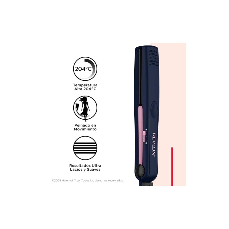 Revlon Alaciadora de Ceramica de 1" (2.54 cm) + 2
