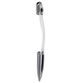 RecPro RV Acrylic Assist Handles | Lighted | S Curve Style Entry Assist Handle | Monaco and Fleetwood Assist Rail Replacement (Non-Lighted)