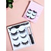 Favorbeauty Kit De Pestañas Postizas Magnéticas, Con Rímel Magnético