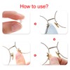 24 Pairs Soft Foam Nose Pads, Self-Adhesive Anti-Slip Eyeglass Nose