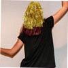 Healeved 6Pcs Charming Cosplay Wigs Shiny Foil Tinsel Fake Hair