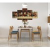 YOUHONG 5 Piece Leonardo Da Vinci Dining Room Decor Christian