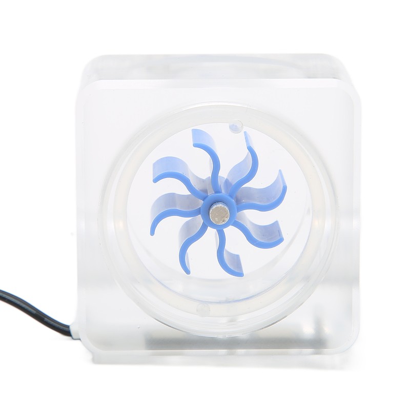 PC Water Flow Meter Indicator G1/4 Thread 3 Way Acrylic