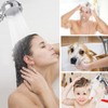 HANLIAN High Pressure Shower Head with Pause Button, 3 Spray