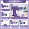 Jooke Shaved Ice Attachment for Kitchenaid Stand Mixer,Homemade Shaved Ice