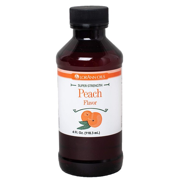 LorAnn Oils Super-Strength Peach Flavouring - 4 oz