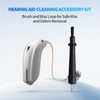 5PCS 5-in-1 Hearing Aid Cleaning Kit: Professional Brush Set with