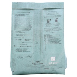 Grab Green Stoneworks Laundry Detergent Pods, Powered by Naturally-Derived Plant & Mineral-Based Powder Pods, Fragrance Free Rain, 50 Count (Pack of 1) Loads-EPA Safer Choice Certified