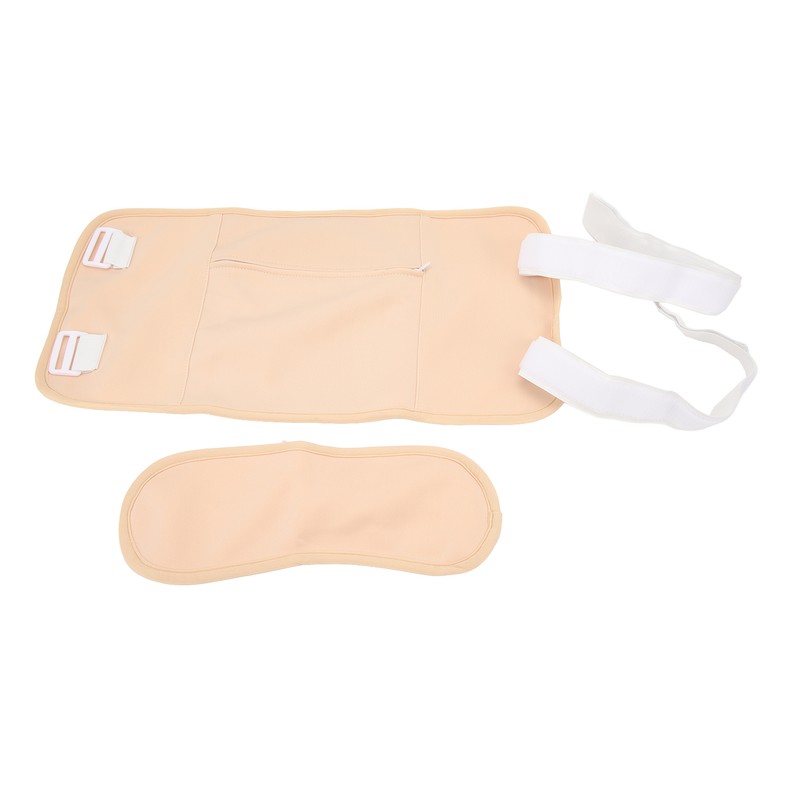 Waist Neck Castor Oil Wrap Reusable Washable Leakage Proof Soft