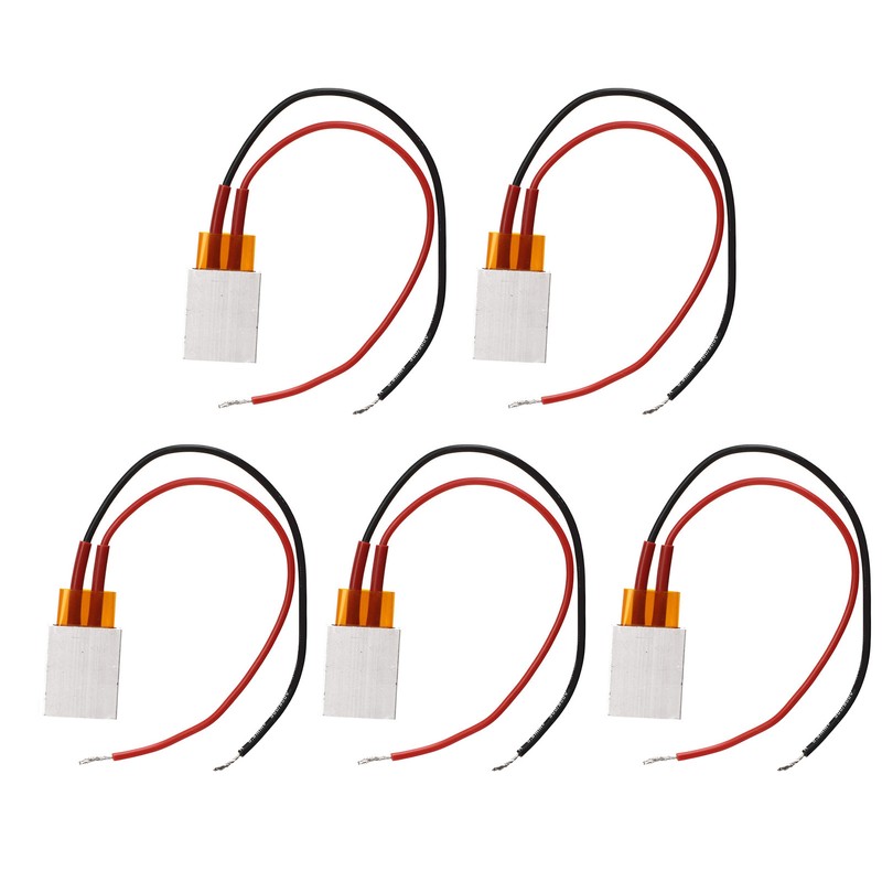 5Pcs PTC Heating Plate Aluminum Alloy Ceramic Thermostatic PTC Heating