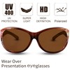The Fresh High Definition Polarized Wrap Around Shield Sunglasses for