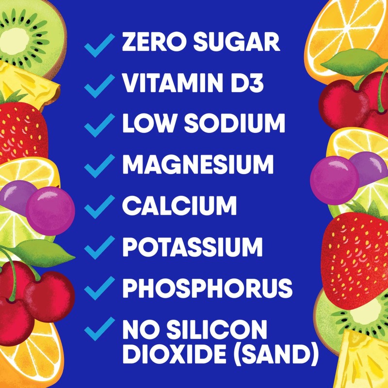 Instant Hydration Powder Packets - Low Sodium Electrolytes Drink Mix