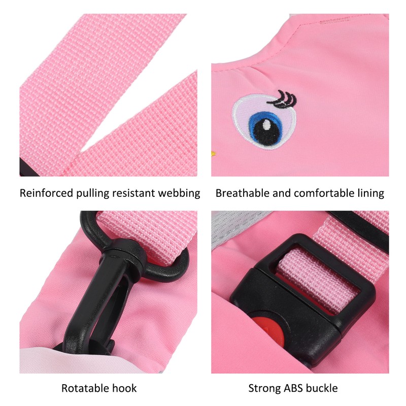 Baby Walking Harness Cartoon Handheld Toddler Walk Learning Helper Assistant