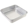 Nordic Ware 47500 Molde para Pan Cuadrado, Aluminio, 20 cm/8