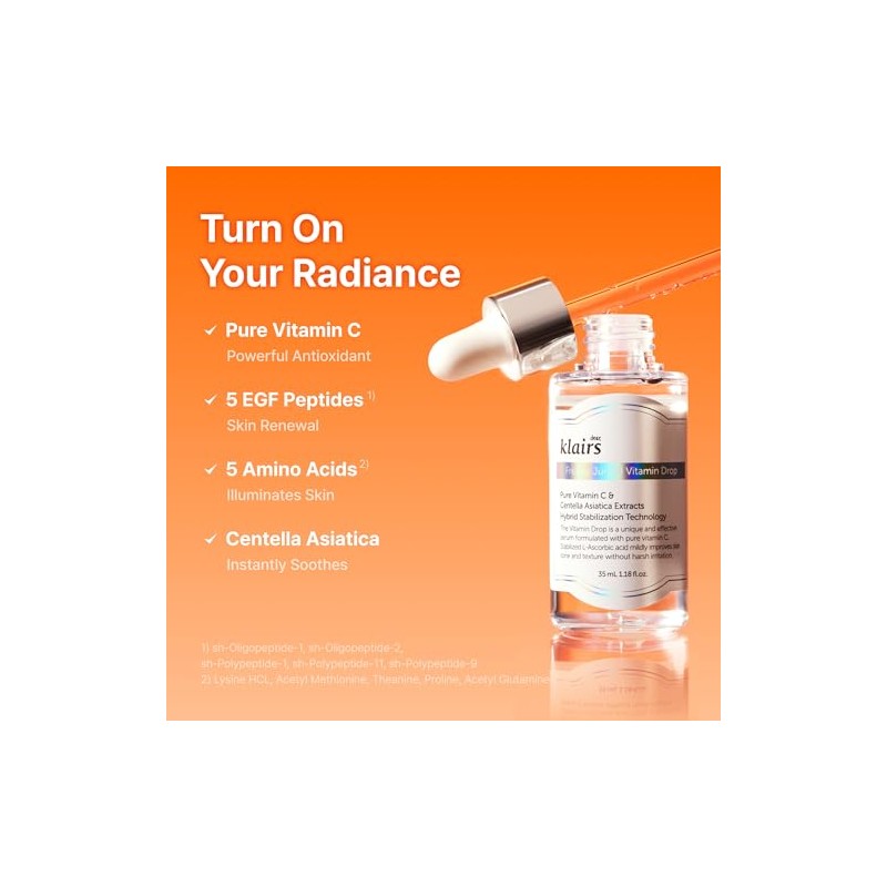 KLAIRS Freshly Juiced Vitamin C Drop Serum 35 ml -