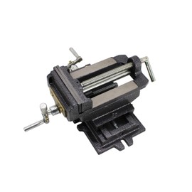 TEXALAN(R) 5-Inch Drill Press X-Y Compound Vise 2 Way Heavy Duty Cross Slide Vise Clamp Machine