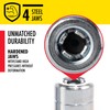 LUMAX LX-1400 Silver 1/8" NPT Standard Grease Coupler for Grease