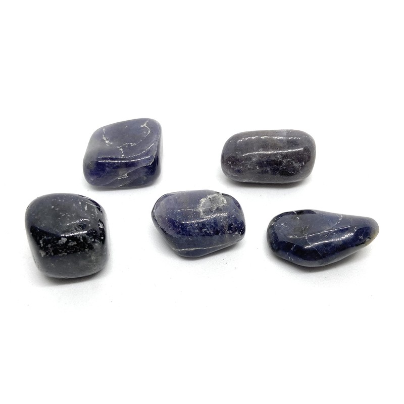 Energy In Harmony Iolite Medium Crystal Tumbled Stone - 1