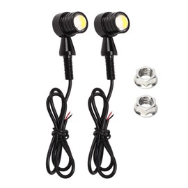 2 Señales De Giro Para Motocicleta, Indicadores LED Para Motocicleta, Intermitentes Delanteros Y Traseros, Lámpara ámbar, Luces CC De 12 V, Universales Para Scooter, Motocicleta Deportiva(#3)